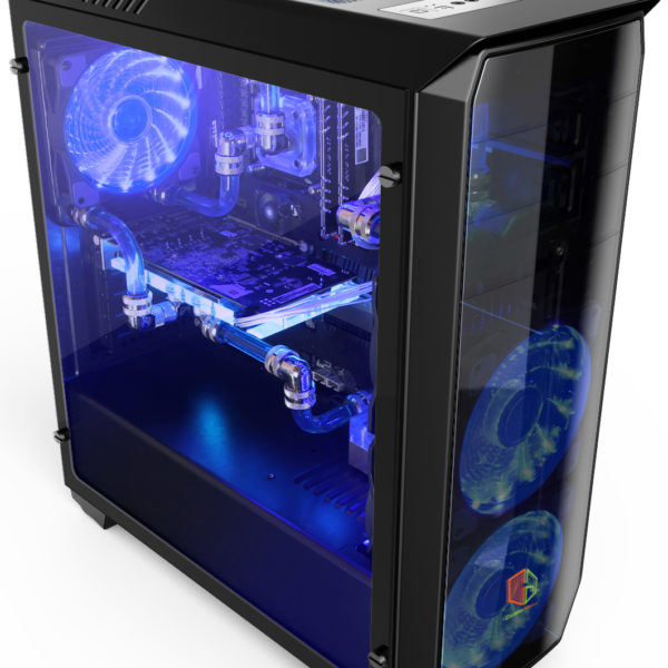 Cube Gaming Aurus with Full Acrylic Window