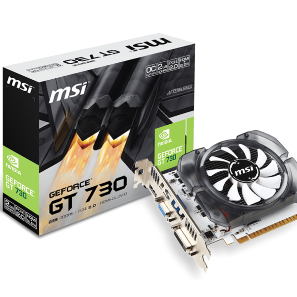 MSI Geforce GT 730 2GB DDR5 – OC