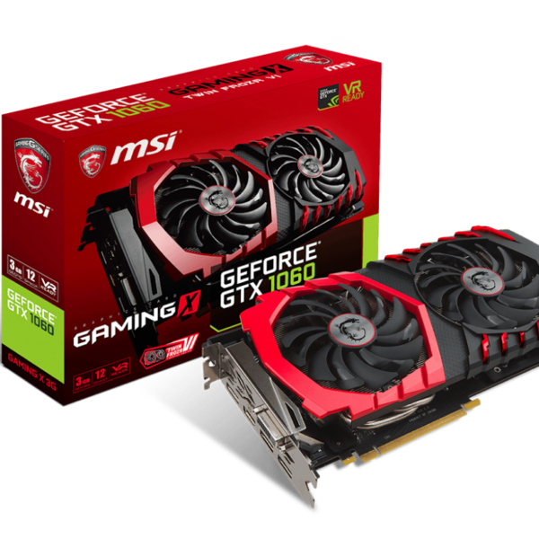 MSI Geforce GTX 1060 3GB DDR5 – Gaming X