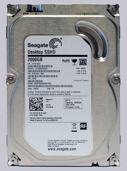 Seagate 3.5 2TB Desktop SATA3