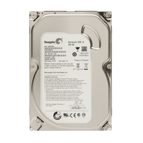 Seagate 3.5 500GB Desktop SATA3