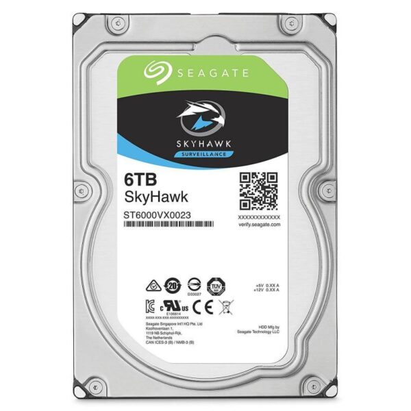 Seagate 3.5 6TB Survilance SATA3 (For CCTV)